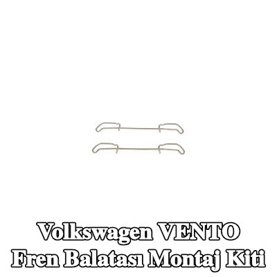 BOSCH Fren balatası montaj kiti — Volkswagen Vento