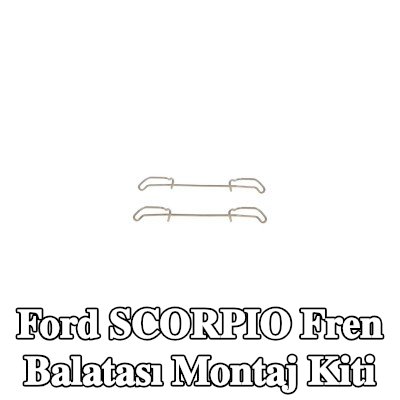 BOSCH Fren balatası montaj kiti — 1990 Ford Scorpio