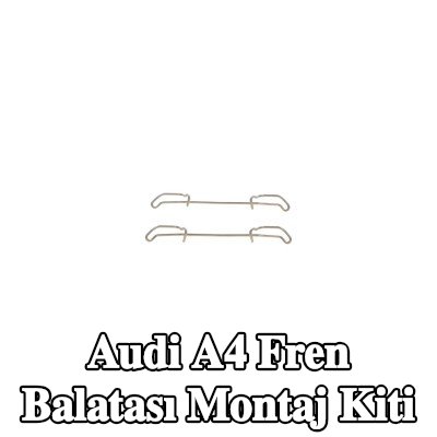 BOSCH Fren balatası montaj kiti — 2002 Audi A4