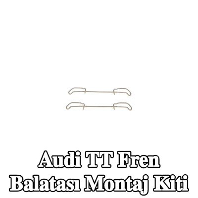 BOSCH Fren balatası montaj kiti — 2002 Audi Tt