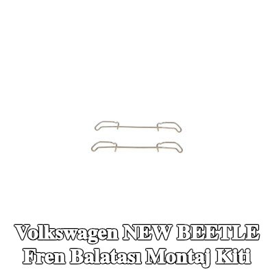 BOSCH Fren balatası montaj kiti — Volkswagen New Beetle