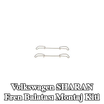 BOSCH Fren balatası montaj kiti — 2000 Volkswagen Sharan