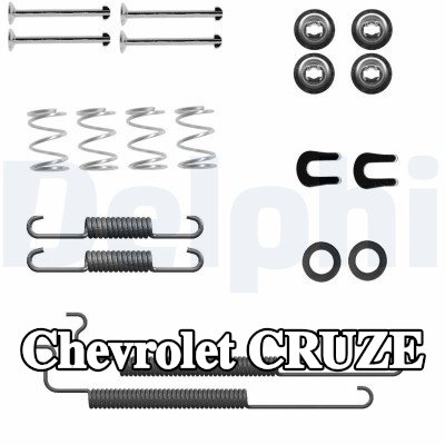 DELPHI طقم تركيب أحذية الفرامل — Chevrolet Cruze