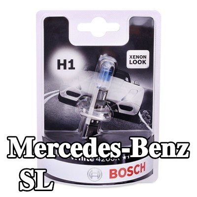 BOSCH لمبة الضوء العالي H1, 55W, 12V — 2012 Mercedes-Benz Sl