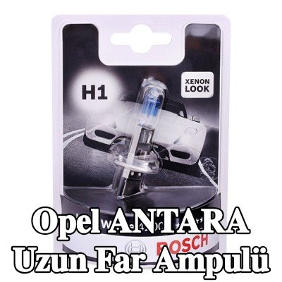 BOSCH Uzun far ampulü H1, 55W, 12V — 2012 Opel Antara