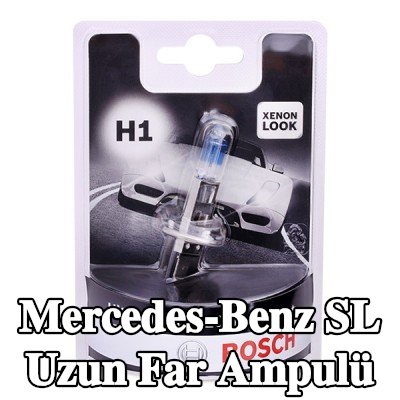 BOSCH Uzun far ampulü H1, 55W, 12V — 2002 Mercedes-Benz Sl