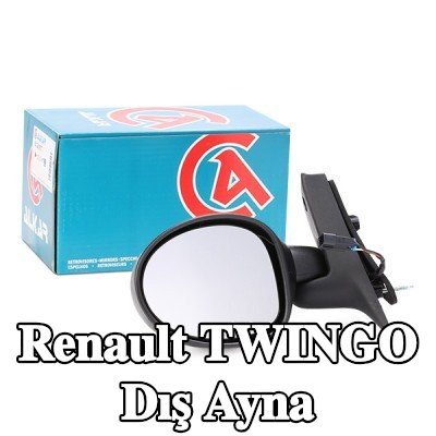 ALKAR Sağ yan ayna, Elektrikli — 2002 Renault Twingo