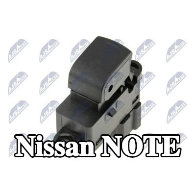 NTY مفتاح نافذة الخلف الأيسر, خلفي أيمن — 2011 Nissan Note