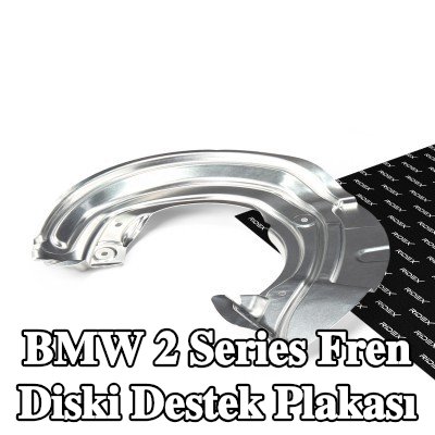RIDEX Fren diski destek plakası Ön Aks Sol — BMW 2 Series