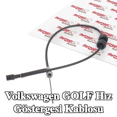 METZGER Hız göstergesi kablosu COFLE — 1990 Volkswagen Golf
