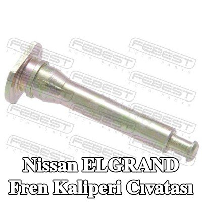 FEBEST Fren kaliperi cıvatası Üst Ön Aks — 2000 Nissan Elgrand