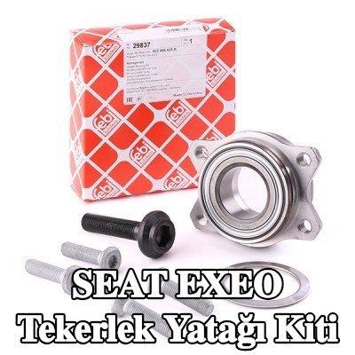 FEBI BILSTEIN Vidalı tekerlek yatağı kiti, tahrik mili cıvatası ile — SEAT Exeo
