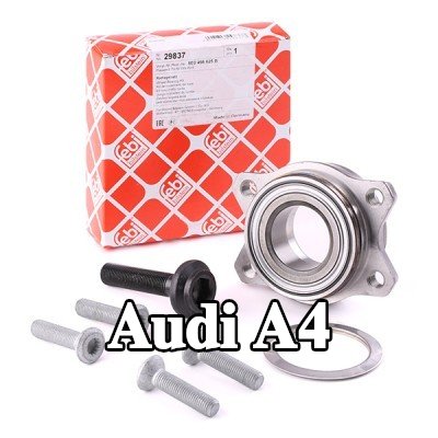 FEBI BILSTEIN مجموعة محامل العجلات مع برغي, مع مسمار عمود محرك — 2002 Audi A4