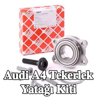 FEBI BILSTEIN Vidalı tekerlek yatağı kiti, tahrik mili cıvatası ile — 2000 Audi A4