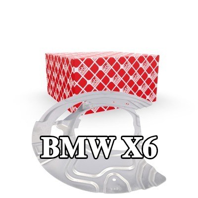 FEBI BILSTEIN لوحة دعم قرص الفرامل للمحور الأمامي الأيسر — 2012 BMW X6