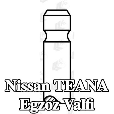 AE Stellit kaplı valf yuvası — 2003 Nissan Teana