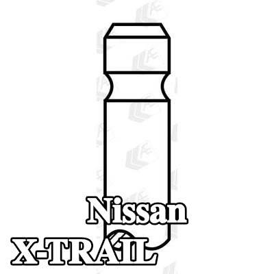 AE صمام العادم مقعد صمام مغطى بالستلايت — 2006 Nissan X-trail