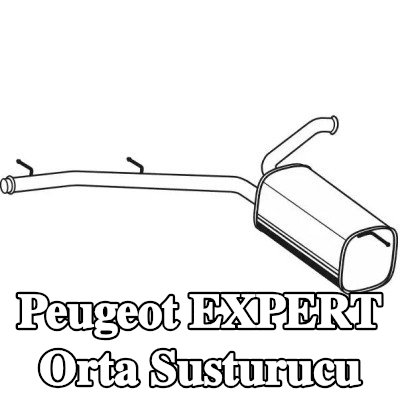 VEGAZ Orta susturucu Merkez — Peugeot Expert