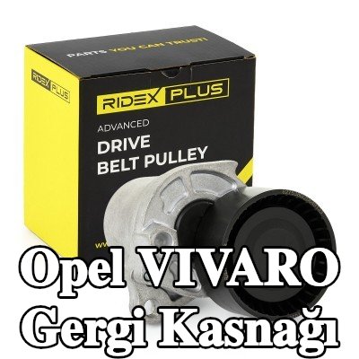 RIDEX PLUS Gergi kasnağı Dış Çap: 65, 0mm — 2016 Opel Vivaro
