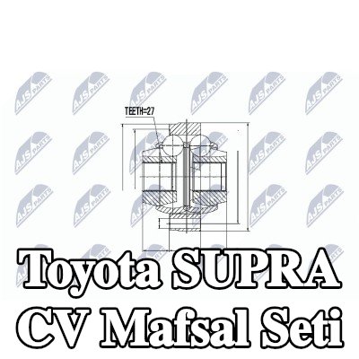 NTY Sağ ön aks CV mafsal kiti — Toyota Supra