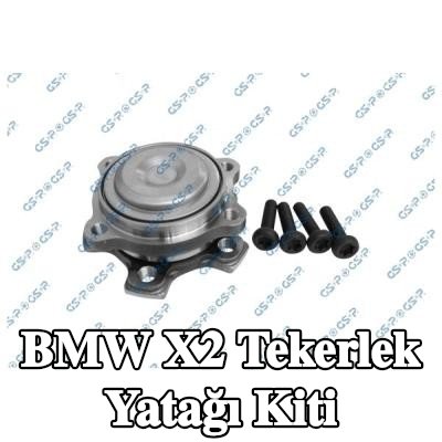 GSP Entegre ABS sensörlü tekerlek yatağı kiti, aksesuarlarla, tahrik mili cıvatası ile — BMW X2