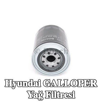 BOSCH Yağ filtresi — 1997 Hyundai Galloper