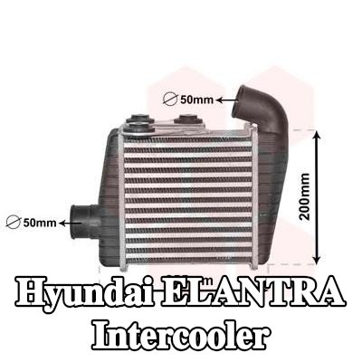 VAN WEZEL Intercooler — 2002 Hyundai Elantra