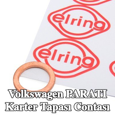 ELRING Karter tapası rondelası Bakır, Inner Diameter: 14mm — Volkswagen Parati