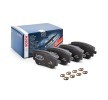 BOSCH Fren balatası seti 17, 2mm, gıcırtı önleyici plaka ile, montaj kılavuzu ile, yaylı — Mercedes-Benz A-Class (1)