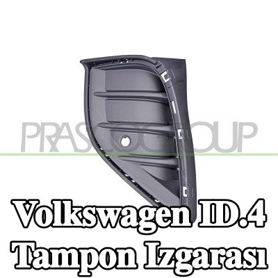 PRASCO Tampon ızgarası Sol Ön, park mesafe kontrolü deliği ile, sensör tutuculu — 2020 Volkswagen Id.4