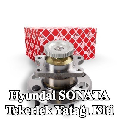 FEBI BILSTEIN Tekerlek yatağı kiti Arka Aks, Tekerlek göbeğine entegre tekerlek yatağı, ABS sensör halkalı — 2002 Hyundai Sonata