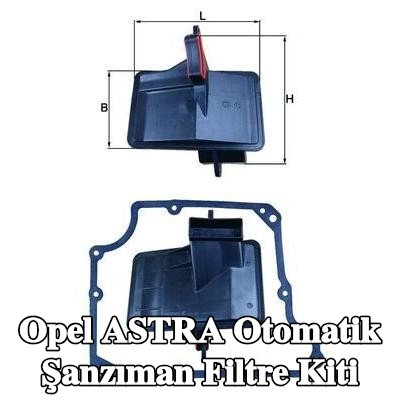 MAHLE Conta/sızdırmazlık elemanı içeren otomatik şanzıman filtre kiti — 2002 Opel Astra