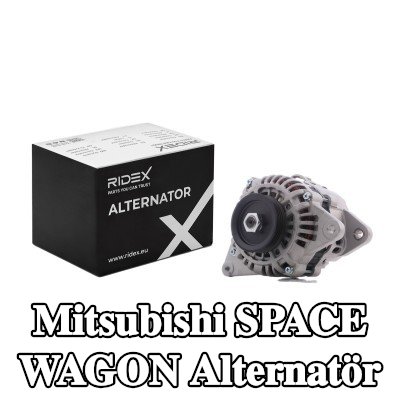 RIDEX Alternatör 75A — 1997 Mitsubishi Space Wagon