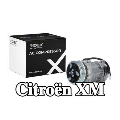 RIDEX ضاغط تكييف الهواء مع زيت ضاغط PAG — 1990 Citroën Xm