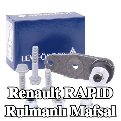 LEMFÖRDER Ön Sol Aks Bilyeli Mafsal, Ön Aks Sağ, Alt, sabitleme/montaj malzemesi ile — Renault Rapid