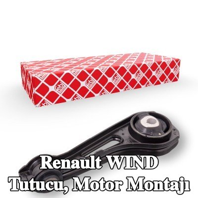 FEBI BILSTEIN Tutucu, motor montajı Arka — Renault Wind