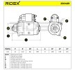 RIDEX Marş motoru 0, 90kW — SEAT Malaga (5)