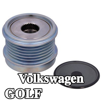 FEBI BILSTEIN بكرة القابض للمولد الكهربائي مع غطاء — Volkswagen Golf
