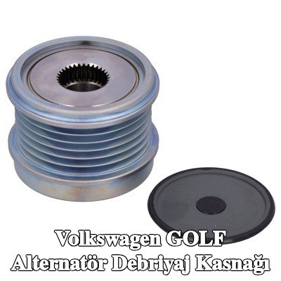FEBI BILSTEIN Kapaklı alternatör debriyaj kasnağı — Volkswagen Golf