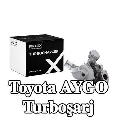 RIDEX Turboşarj, Conta Seti Dahil — Toyota Aygo