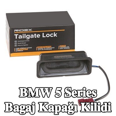 RIDEX Dış bagaj kapağı kilidi — 2000 BMW 5 Series