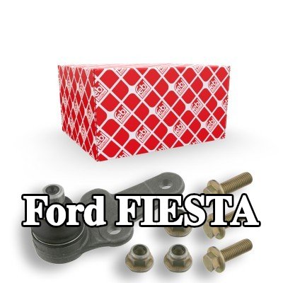 FEBI BILSTEIN مفصل كروي للمحور الأمامي الأيسر, المحور الأمامي الأيمن, السفلي, مع مواد تثبيت/تركيب — 2000 Ford Fiesta