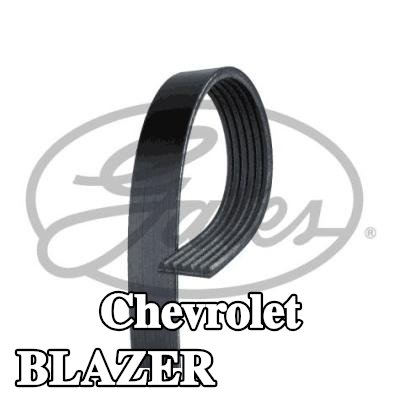 GATES حزام سيربنتين Micro-V, 2380mm, Number of ribs: 6 — Chevrolet Blazer