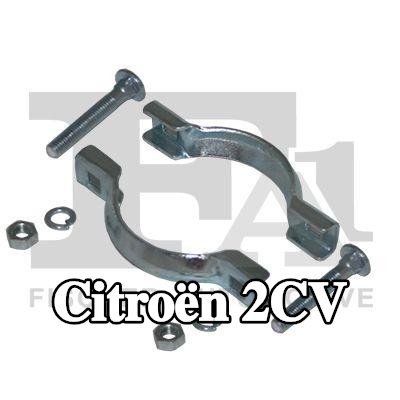 FA1 مجموعة المشابك، نظام العادم — Citroën 2cv