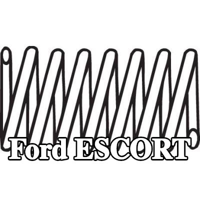 BOSAL زنبرك، أنبوب العادم — 1990 Ford Escort