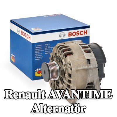 BOSCH Alternatör 120A — Renault Avantime