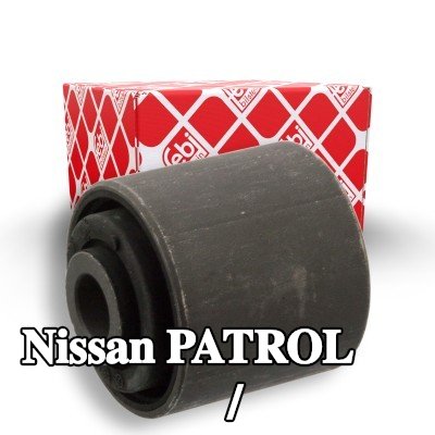 FEBI BILSTEIN جلبة الذراع الخلفي / ذراع التعليق السفلي, المحور الخلفي, علوي — Nissan Patrol