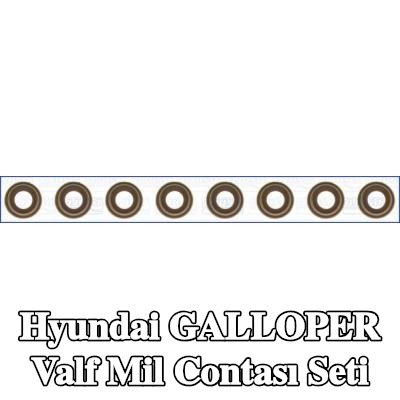 AJUSA Valf mil contası seti — Hyundai Galloper