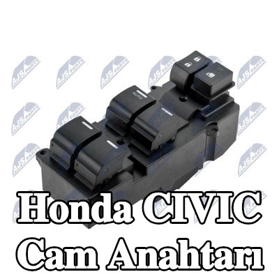 NTY Sol ön cam anahtarı, çerçeve olmadan — 2016 Honda Civic