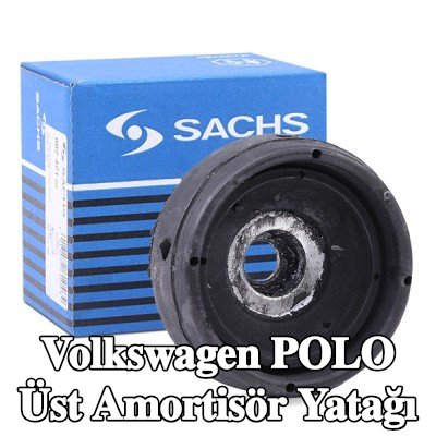 SACHS Üst amortisör yatağı Ön Aks Sol, Ön Aks Sağ, entegre bilyalı rulmanlı — 1990 Volkswagen Polo